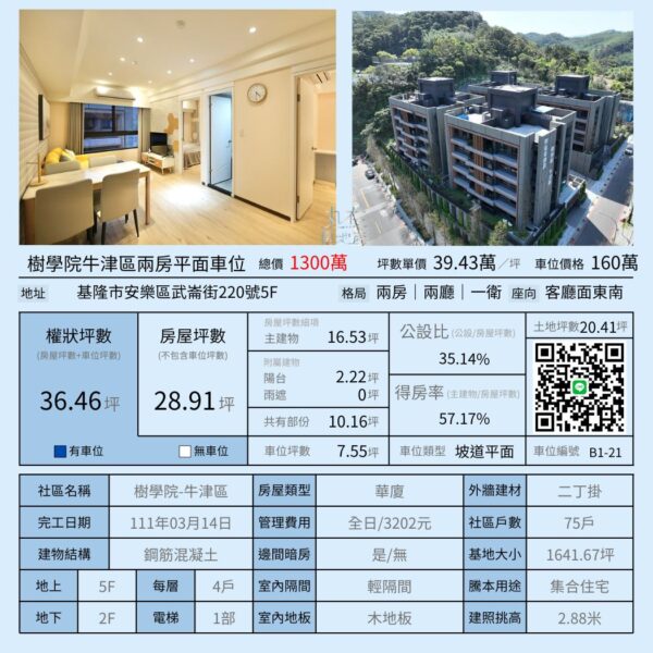 全國電梯推薦物件-樹學院牛津區空中花園兩房車
